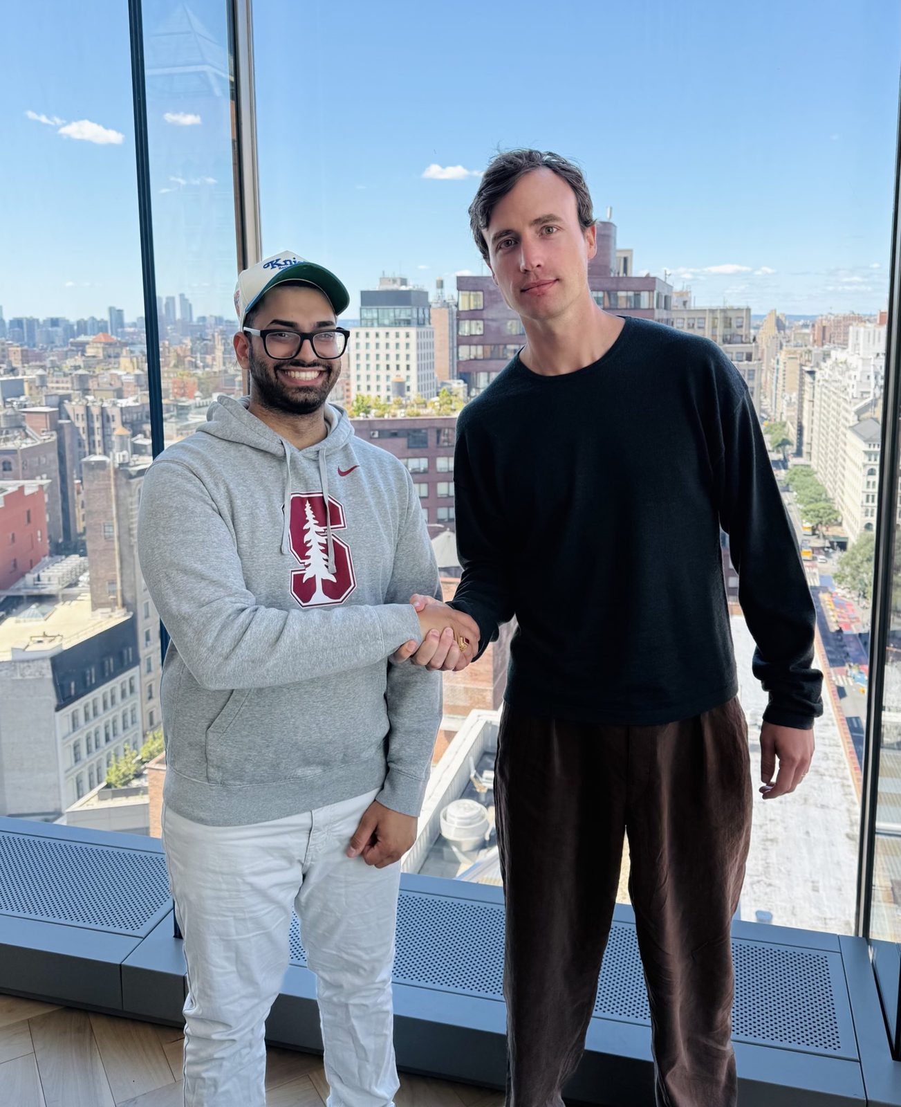 Amit with Sequoia partner Andrew Reed